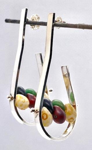 Agate Drop Earrings
