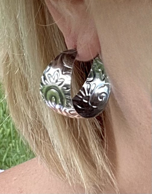 Paisley Band Earrings
