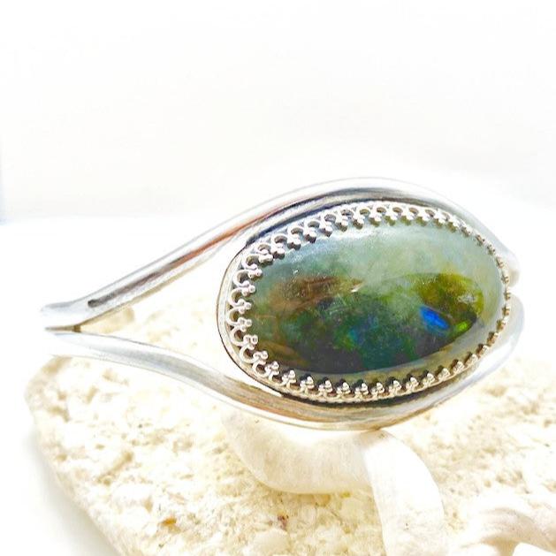 Labradorite Cuff Bracelet